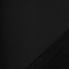 Tela impermeable de color negro liso