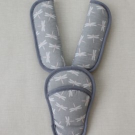 Cubre cinturones con almohadilla ,dibujos de anisopteras