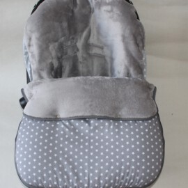 Saco para silla de coche  "Maxi-cosi estrellas gris