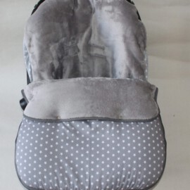 Saco para silla de coche  "Maxi-cosi estrellas gris