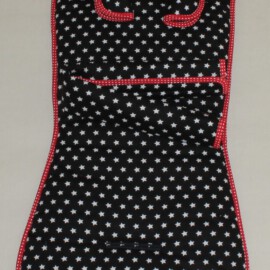 Conjunto a juego para  "TFK" , color negro con estrellas