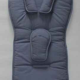 Colchoneta para "Joolz ", tela de color gris liso