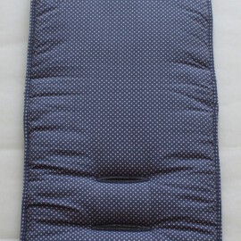 colchoneta para   "Hesba Condor Coupé ",  color gris con lunares pink