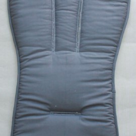 Colchoneta  para  "Cybex " , Tela de color gris  liso