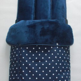 Saco para silla de paseo "Goodbaby " , topos sobre fondo gris