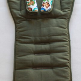 Conjunto a juego para  "Emmaljunga ", caqui