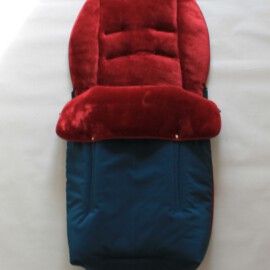 Saco para silla de paseo "Teutonia" ,Tela impermeable de color petroleo
