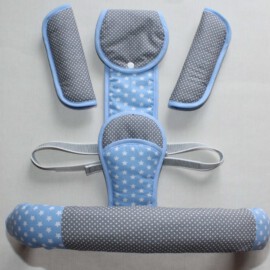 Funda para la barra , cubrecinturones , almohadilla y correa de entrepierna