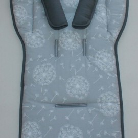Conjunto a juego para “Resea Moon Sport Buggy”,  Tela color  gris  dientes de leon,