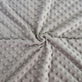 Forro polar ,minky de color gris