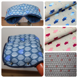 Impermeable manopla para cochecito ,Softshell ,