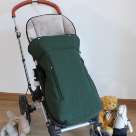 Saco para silla de paseo "Joie" ,Tela impermeable de color verde