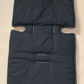 Colchoneta para "Maclaren" , Tela de color negro