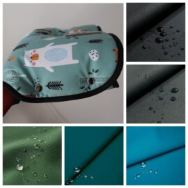 Impermeable manopla para cochecito ,Softshell
