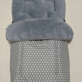Saco para silla de paseo "Joie" ,Estrellas de color gris