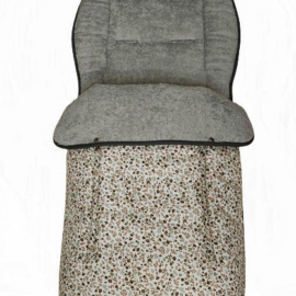 Saco para silla de paseo "Emmaljunga"  , dibujos de flores