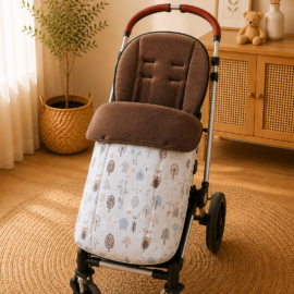 Saco de paseo a medida para carrito Joie – Tejido Softshell impermeable y forro polar